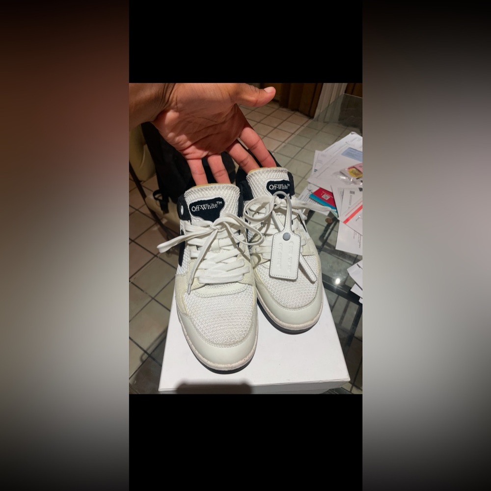 Off white sneakers
